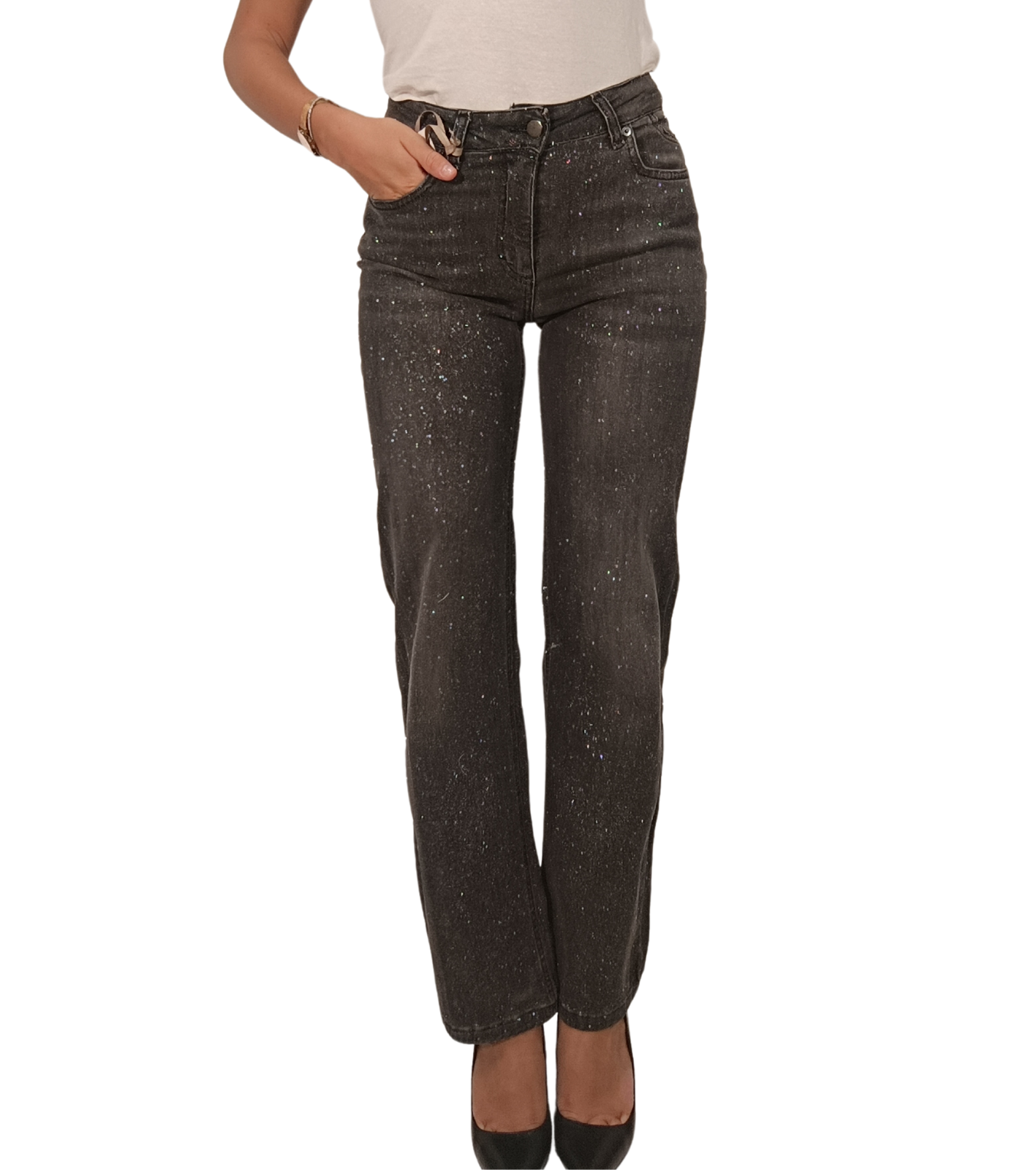 JEANS DONNA KJ0143 Tellini S.r.l. Wholesale Clothing